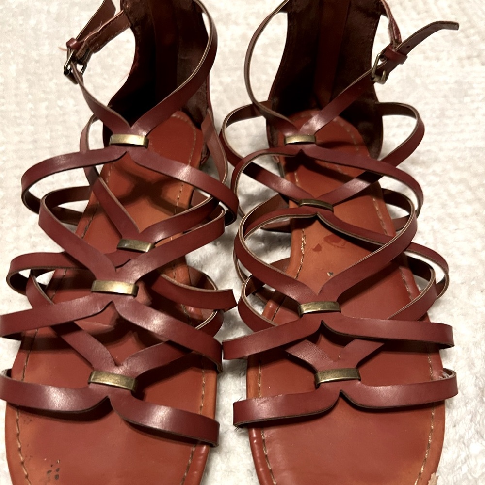 Universal Thread brand brown gladiator sandals
